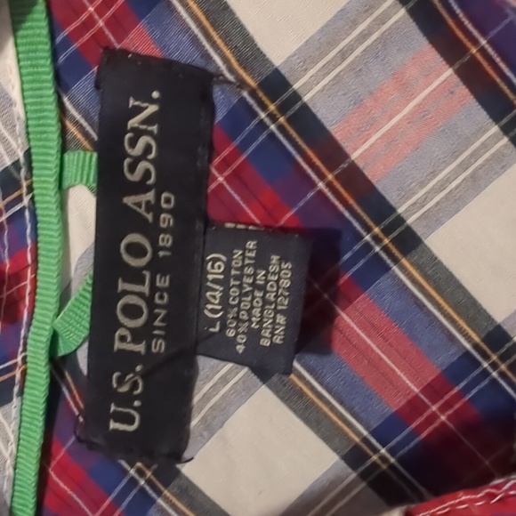 Classic Red Plaid Kids Button-Down Shirt - Picture 2 of 5